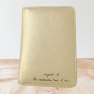 Agnes b Paris passport holder wallet